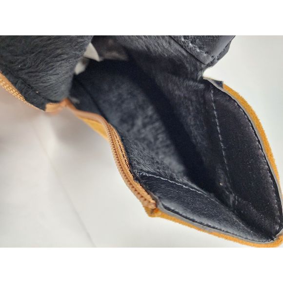 Wedge Heel Ankle Faux Suede Boots Side Zip Size 42 - Picture 7 of 7